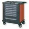 Workshop trolley Revolution 8 drawers red